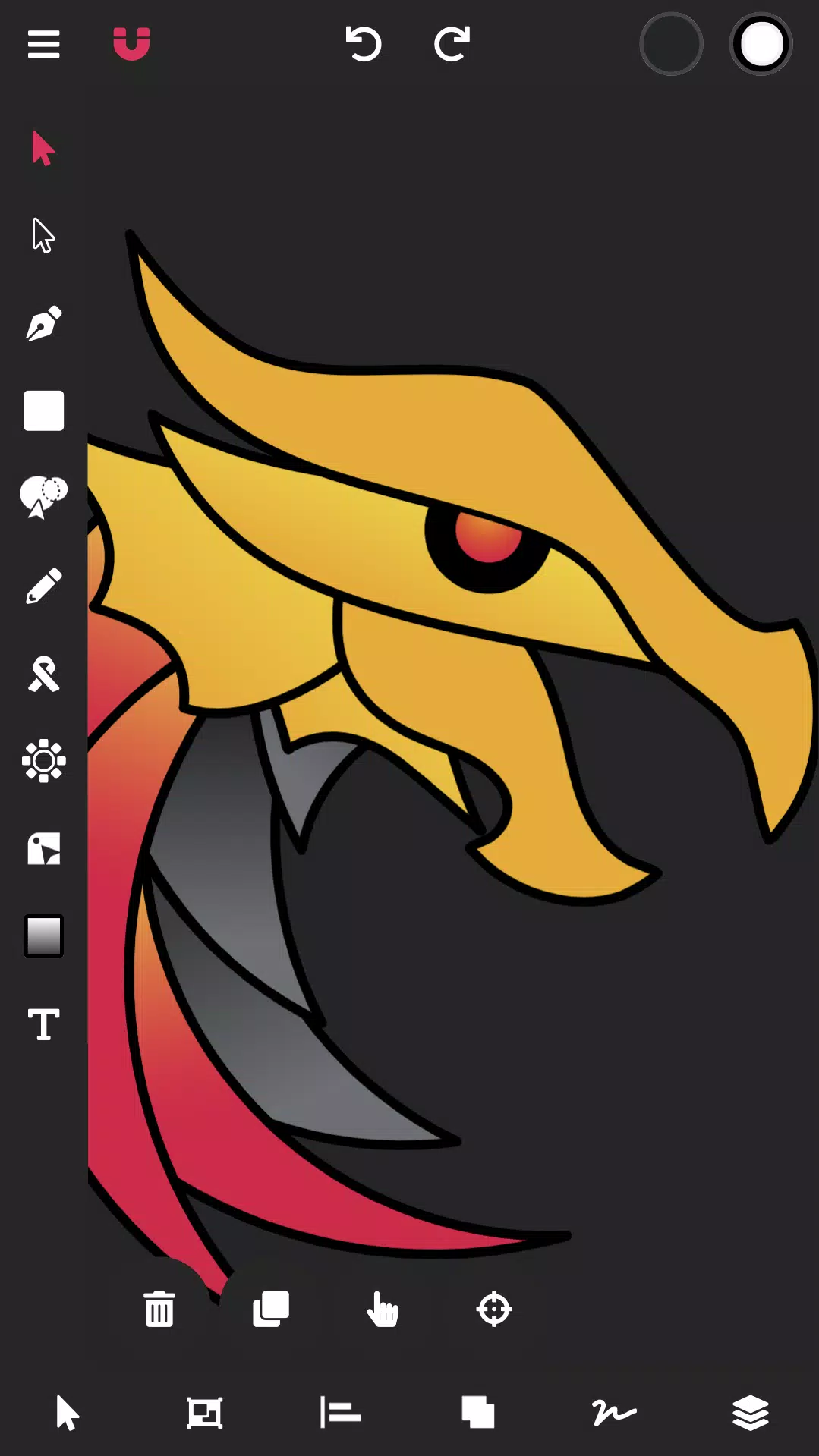 Vector Ink: SVG, Illustrator Schermafbeelding 2