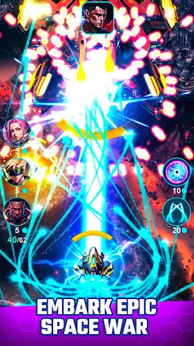 Star Thunder: Space Shooter Captura de pantalla 1
