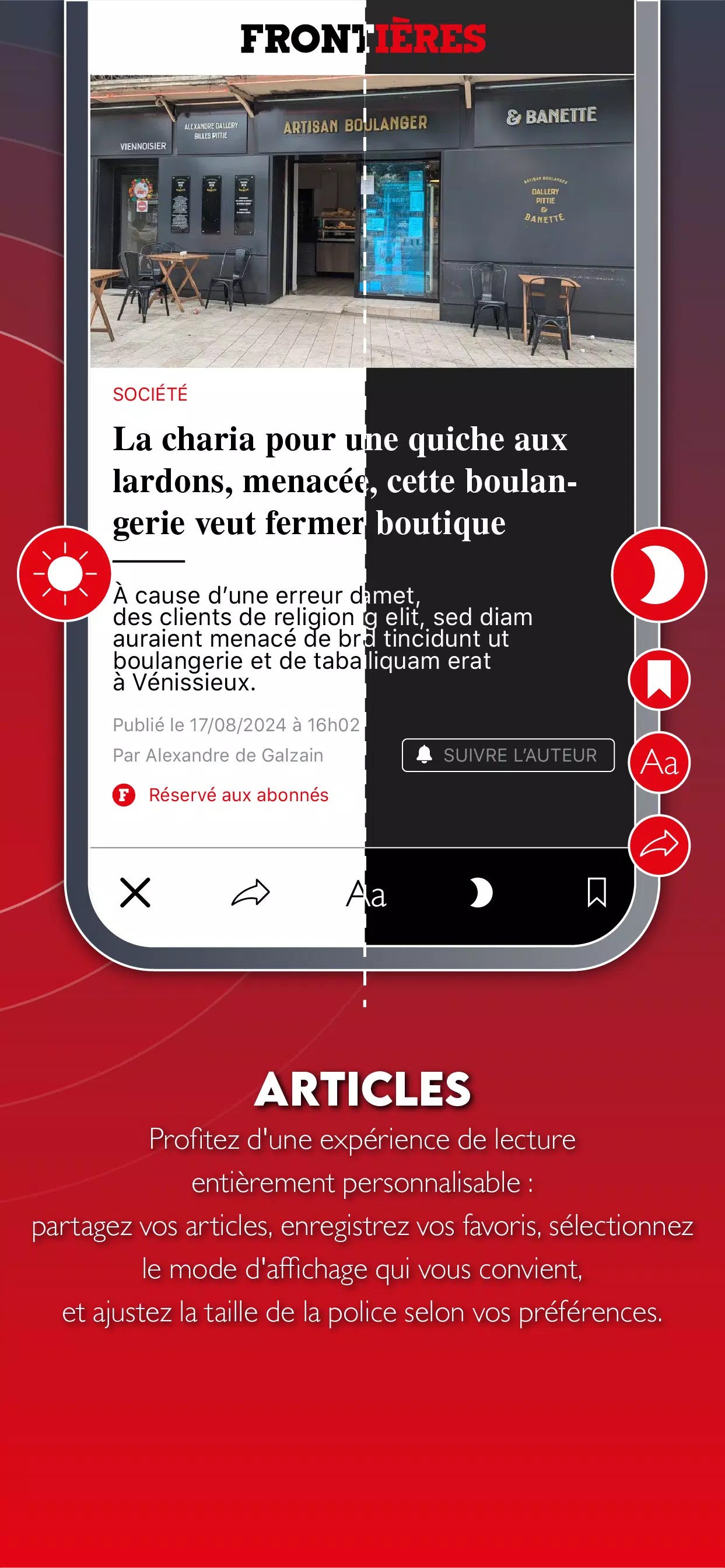 Frontières Media應用截圖第4張