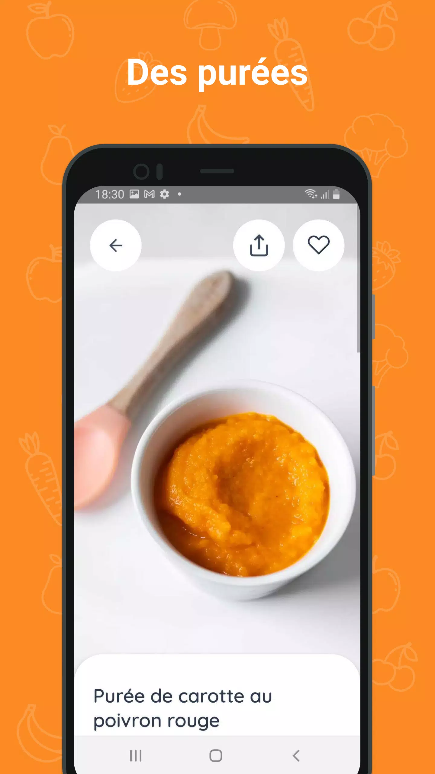 Cuisinez pour bébé Tangkapan skrin 2