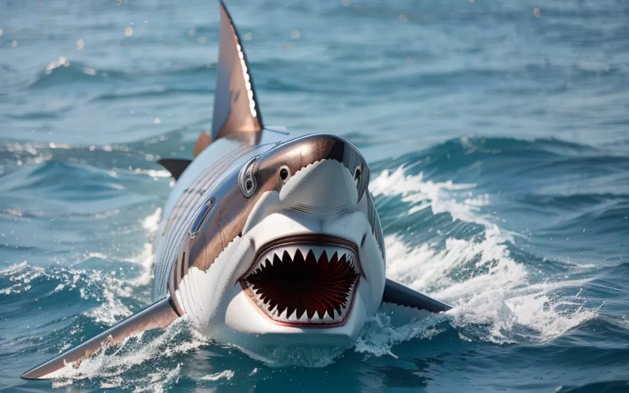 Angry Shark Attack Shark Game Captura de pantalla 4