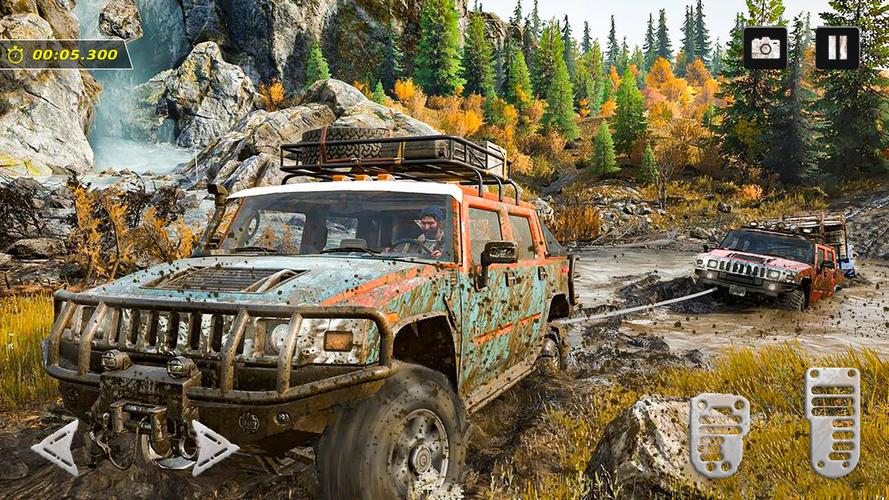 Mud Race Offroad Mudding Games Captura de pantalla 1