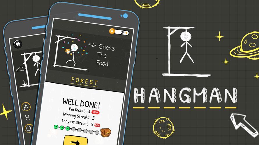 Hangman Words 스크린샷 1