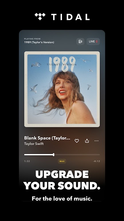 TIDAL Music: HiFi-Sound Screenshot 1