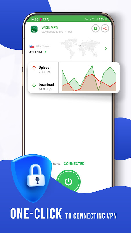 Schermata Fast VPN Wise VPN: Fast Secure 2