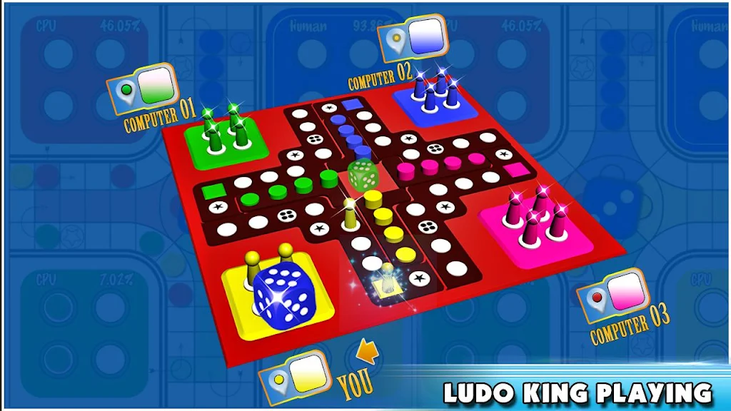 Ludo Super Playing: The Amazing Game ภาพหน้าจอ 1