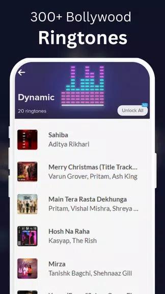 Bollywood Ringtone - Songs Capture d'écran 2