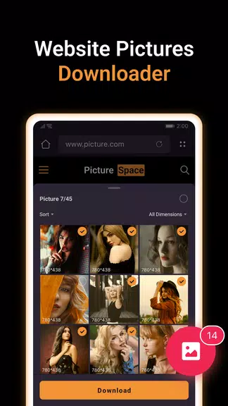 X Video Downloader & Player স্ক্রিনশট 3