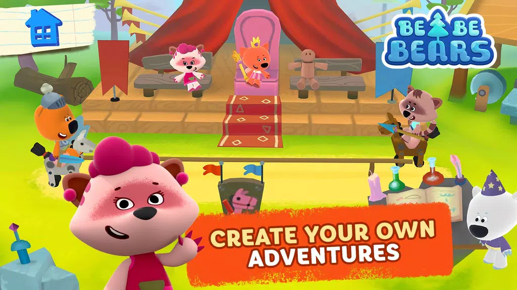 Be-be-bears - Creative world 스크린샷 4