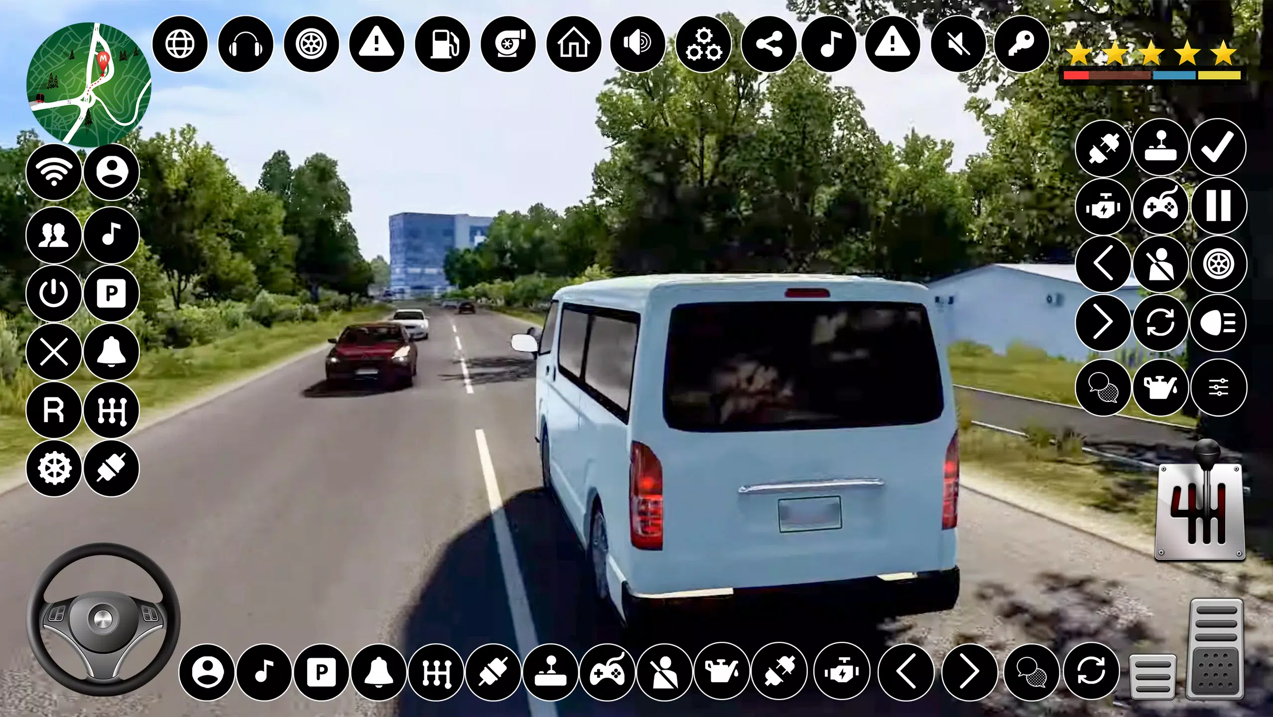 Car Games Dubai Van Simulator Tangkapan skrin 3