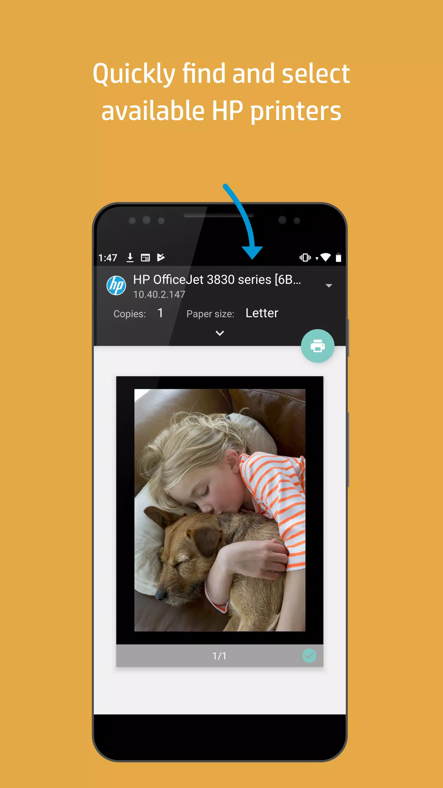 HP Print Service Plugin Schermafbeelding 3