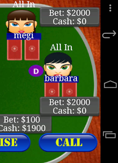 Texas Holdem Poker Bil應用截圖第3張