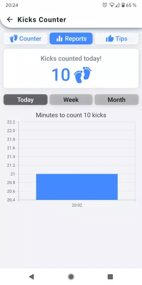 Kick Counter - Track your baby スクリーンショット 2