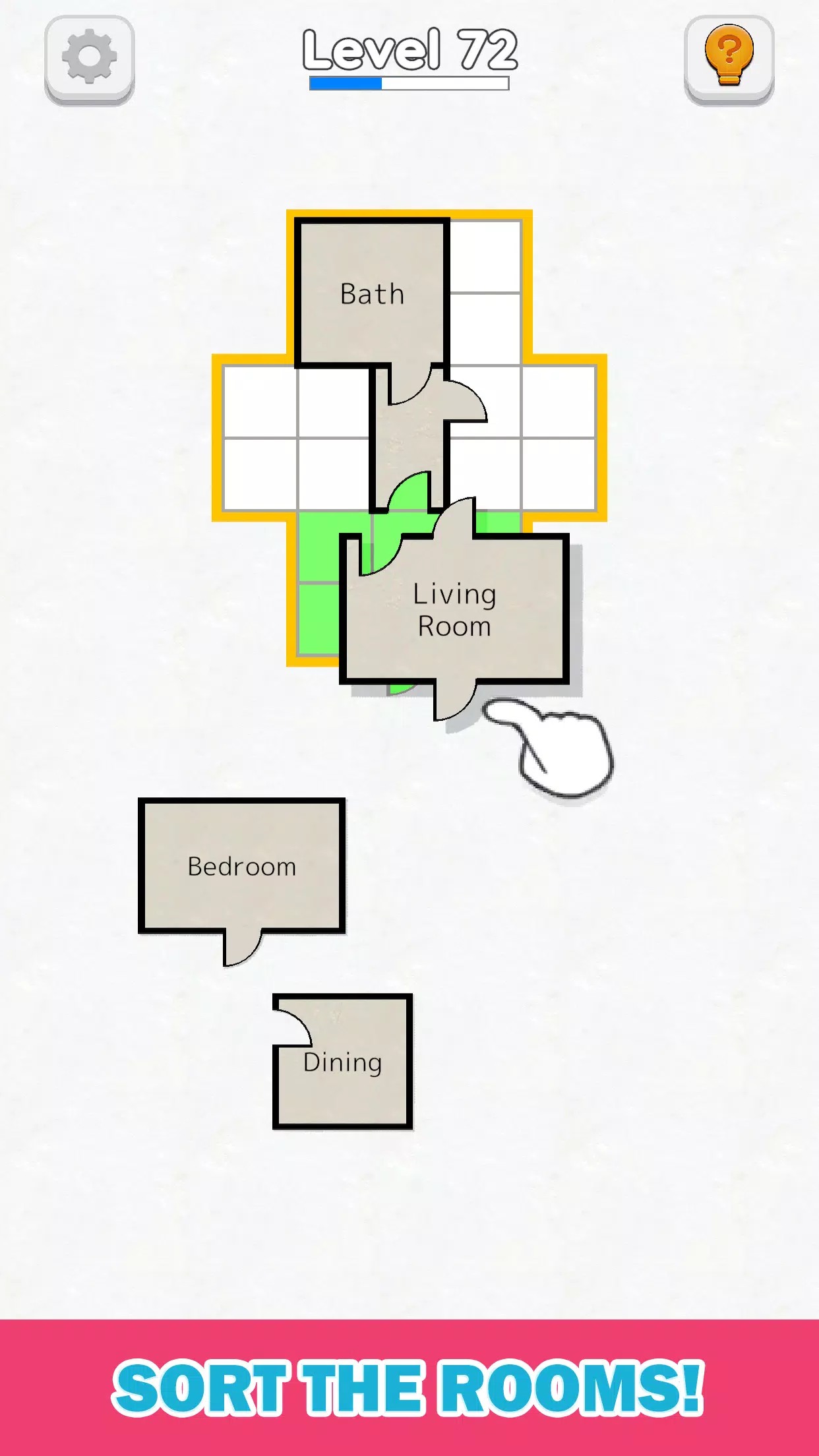 Room Sort - Floor Plan Game Screenshot 1