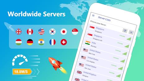Secure VPN 2022 - Fast VPN स्क्रीनशॉट 2