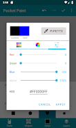 Pocket Paint: draw and edit! Screenshot 3