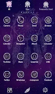 Galaxy Dream Theme +HOME ဖန်သားပြင်ဓာတ်ပုံ 3
