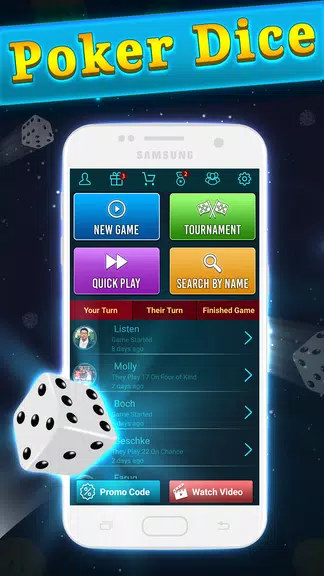 Yatzy - Free Dice Games 스크린샷 1