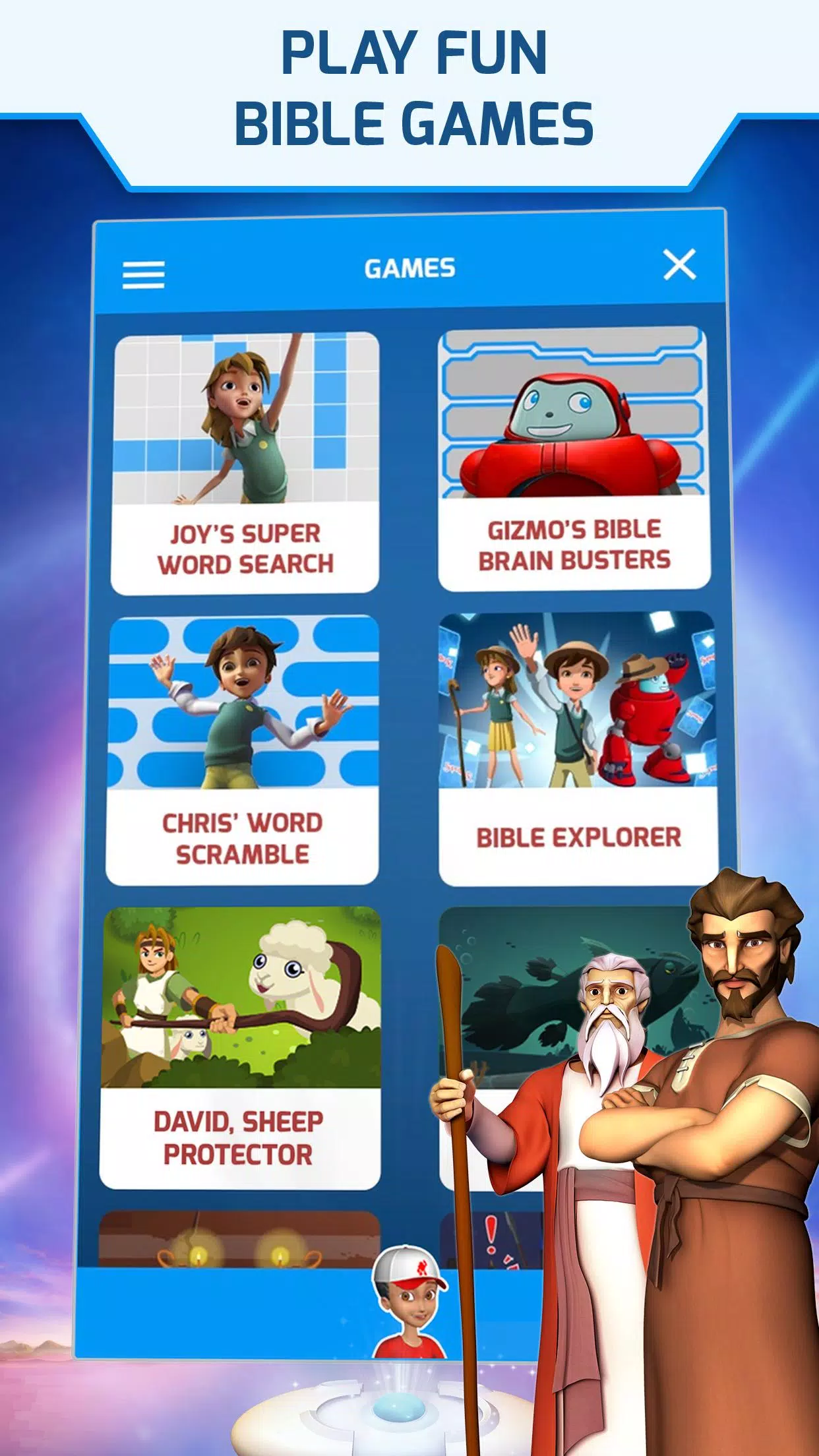 Superbook Kids Bible App Screenshot 1