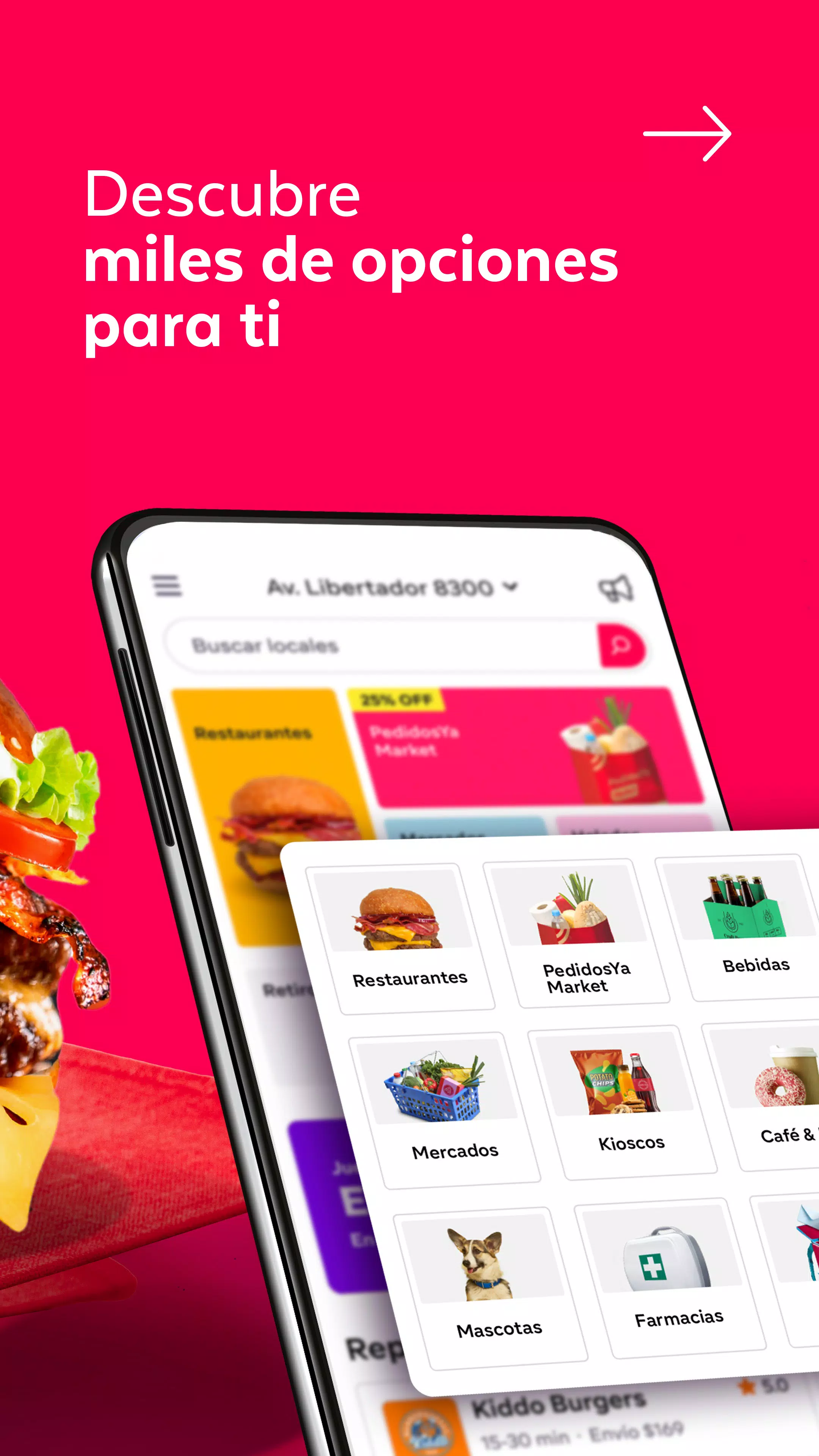 PedidosYa - Delivery Online स्क्रीनशॉट 2