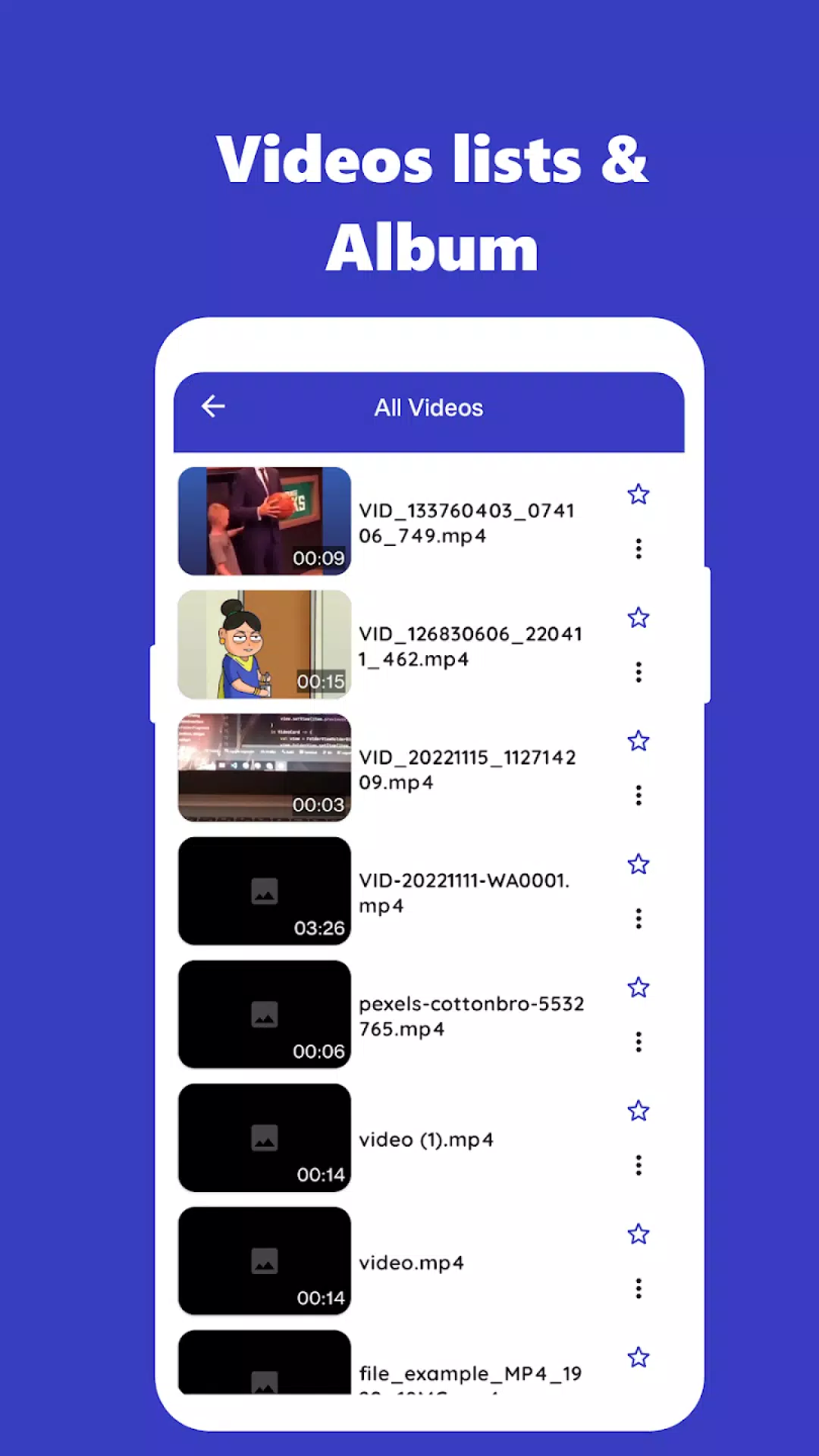Video Player應用截圖第3張