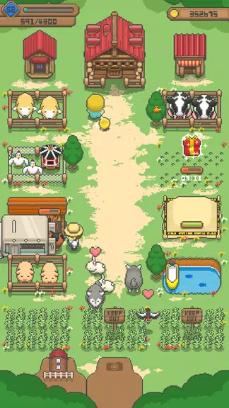 Tiny Pixel Farm - Simple Game スクリーンショット 2