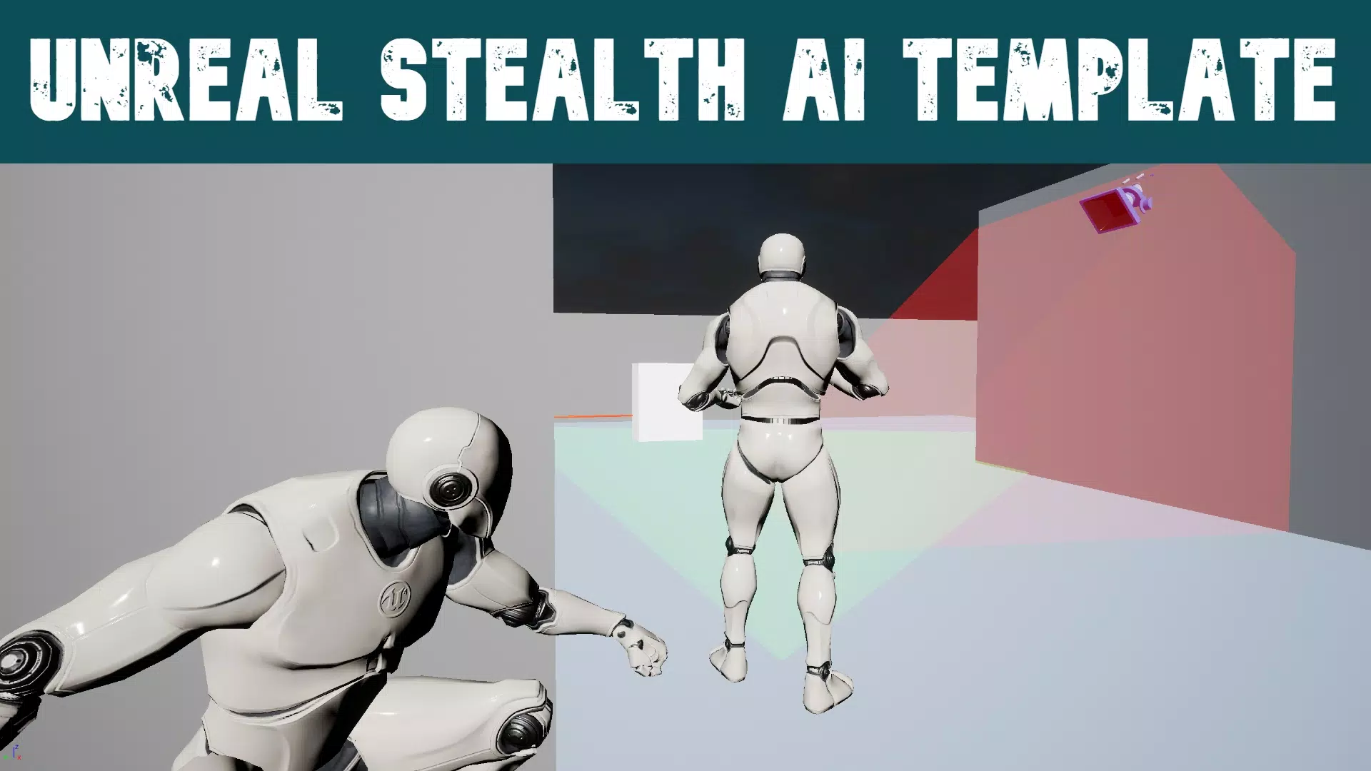 Unreal Engine Stealth AI 스크린샷 1