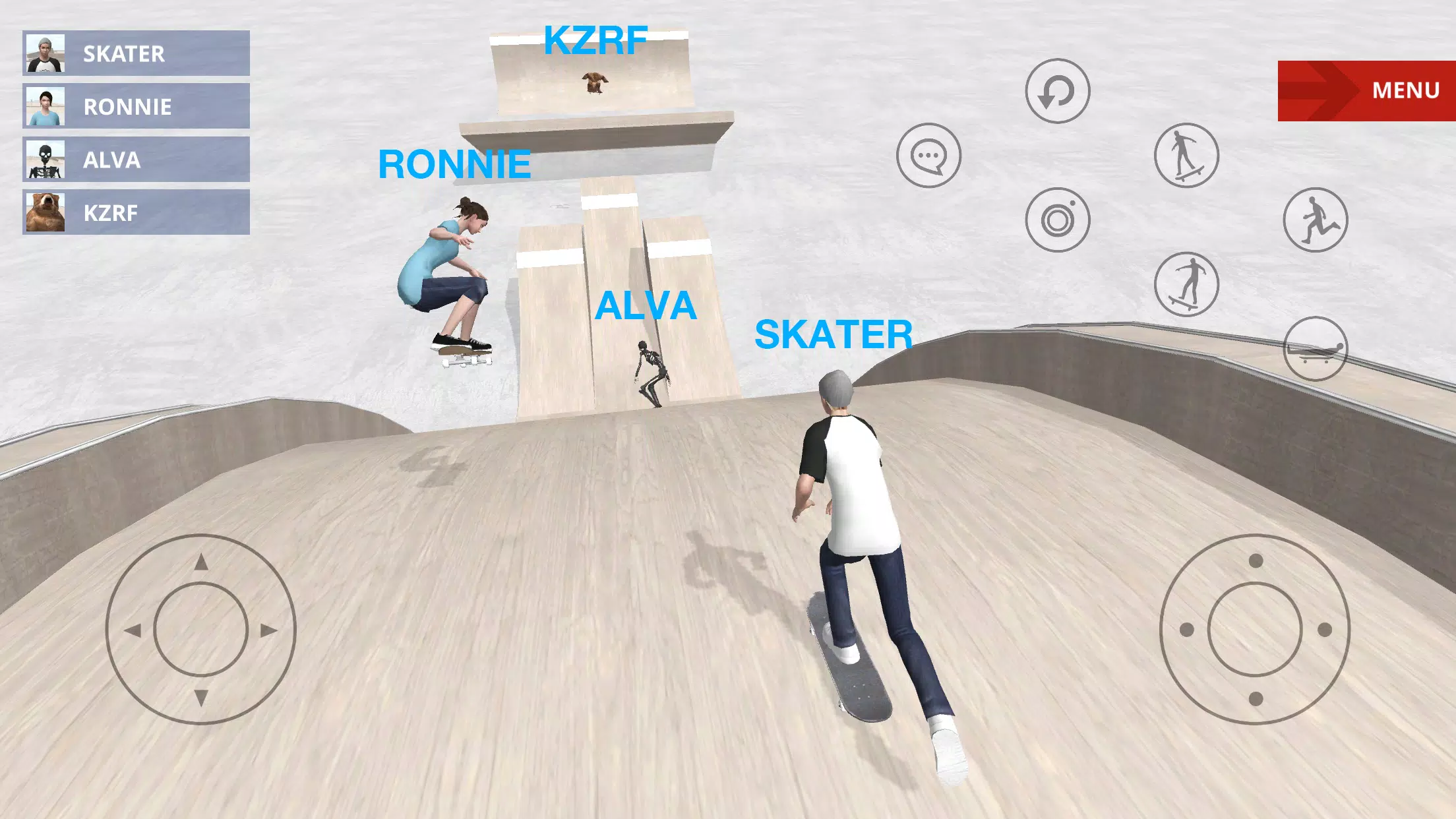 Skate Space Скриншот 1