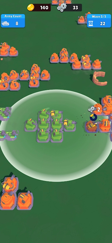 Schermata Tank Wars 1