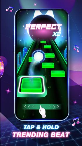 Tiles Hop Fire: EDM Piano Mix Screenshot 3