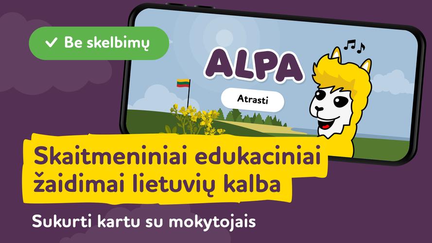 Edukaciniai žaidimai ALPA स्क्रीनशॉट 1