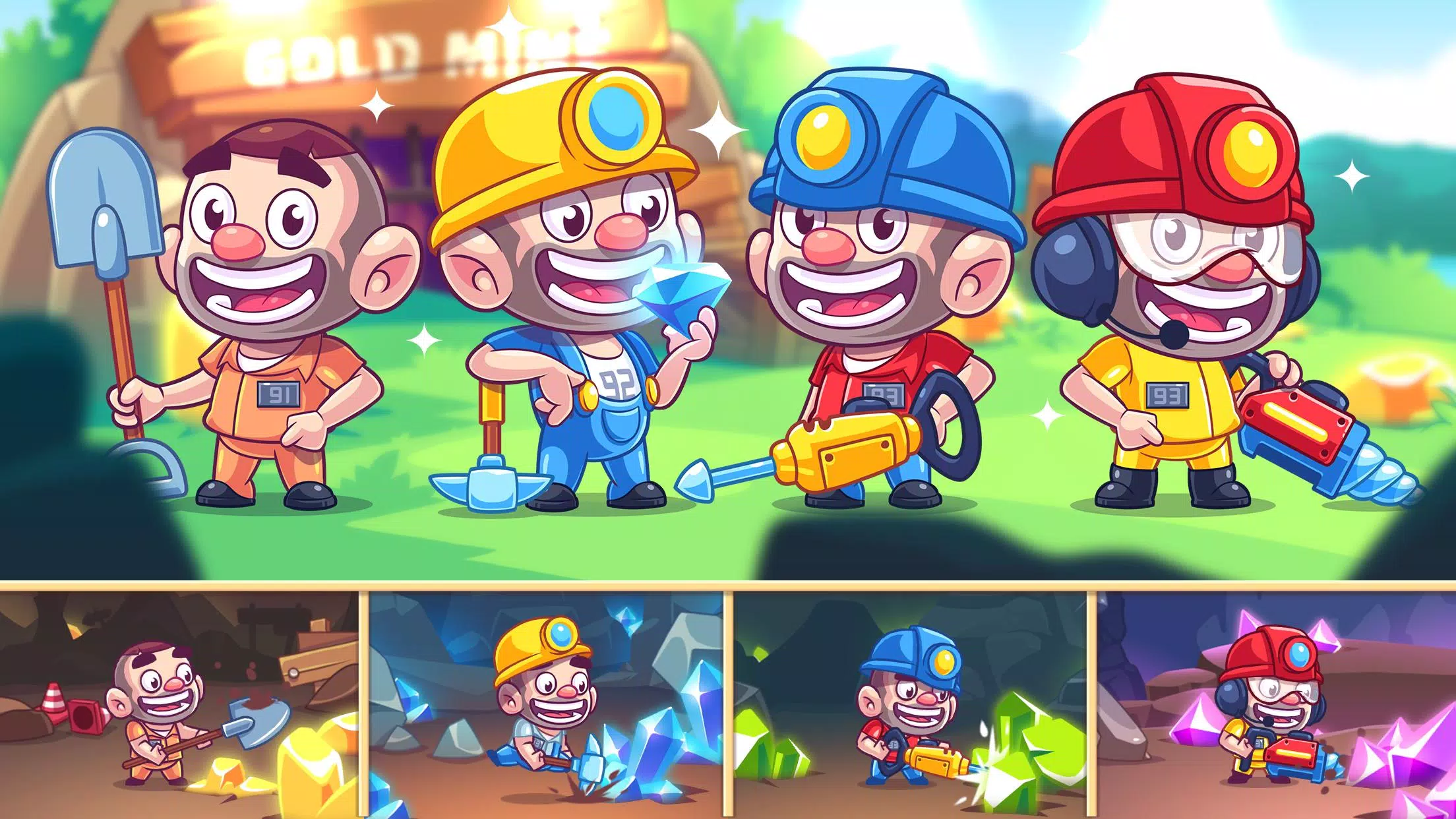 Idle Prisoner  Inc - Mine & Crafting Building スクリーンショット 2
