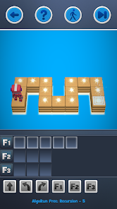 AlgoRun : Coding game ภาพหน้าจอ 1