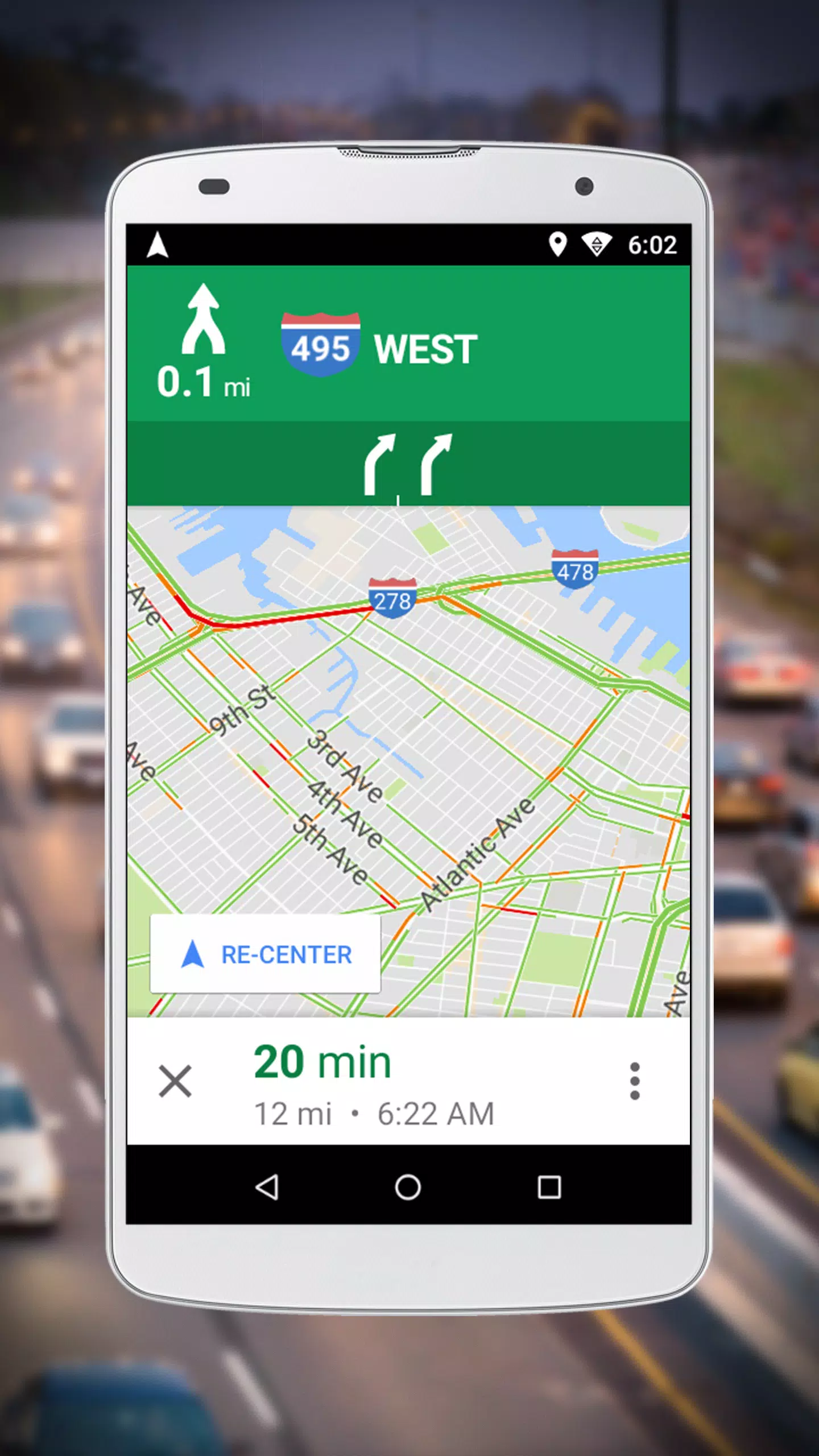 Navigation for Google Maps Go Schermafbeelding 3