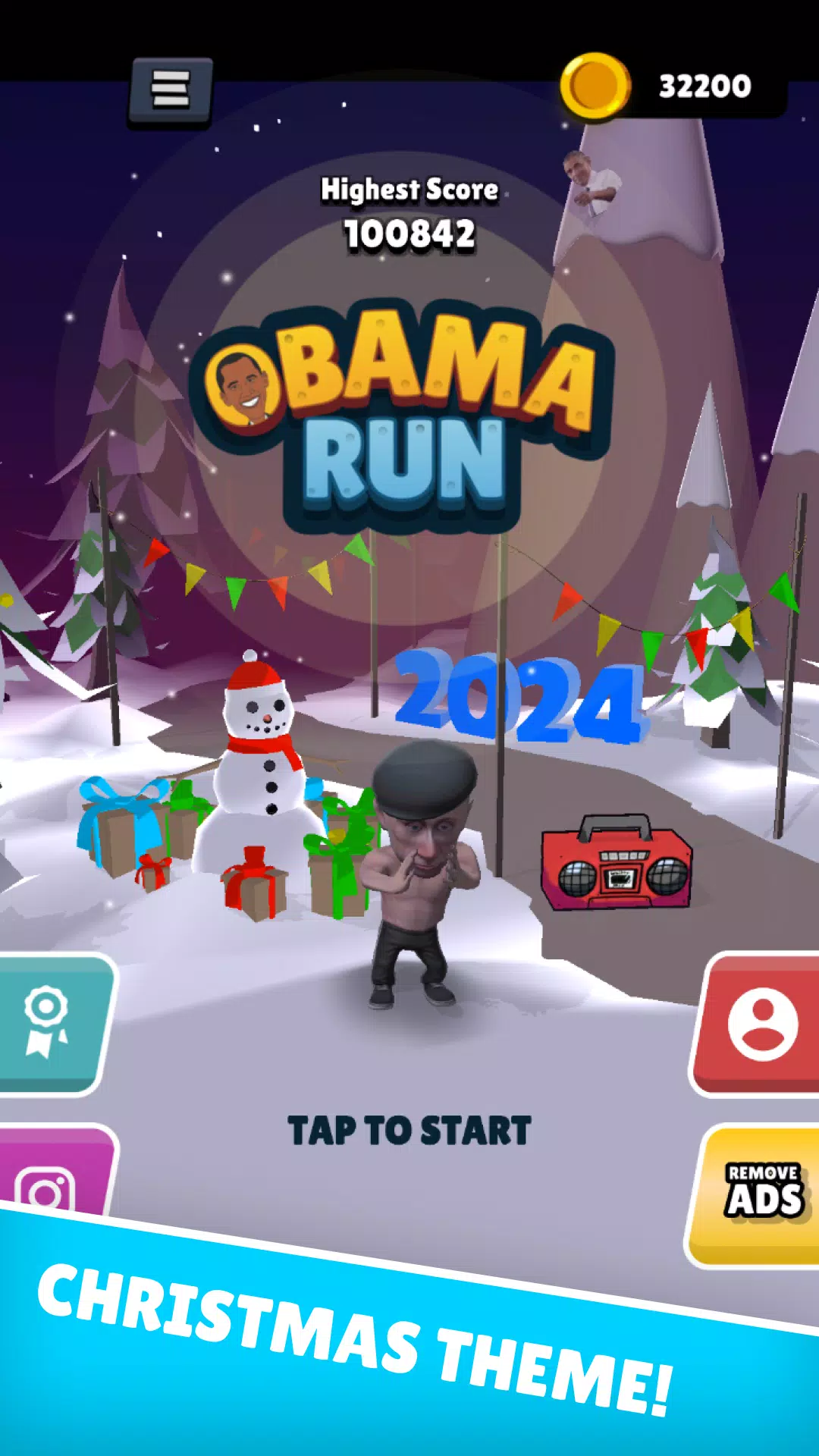 Obama Run!應用截圖第2張