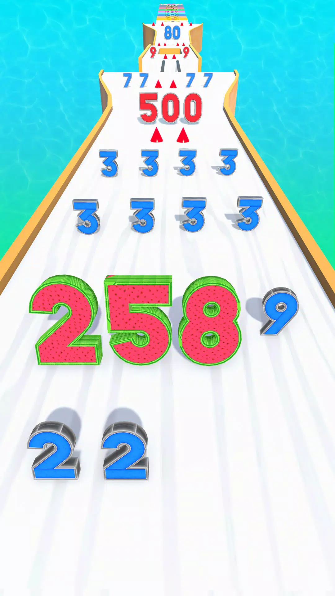 Number Master Run 3D Games スクリーンショット 4