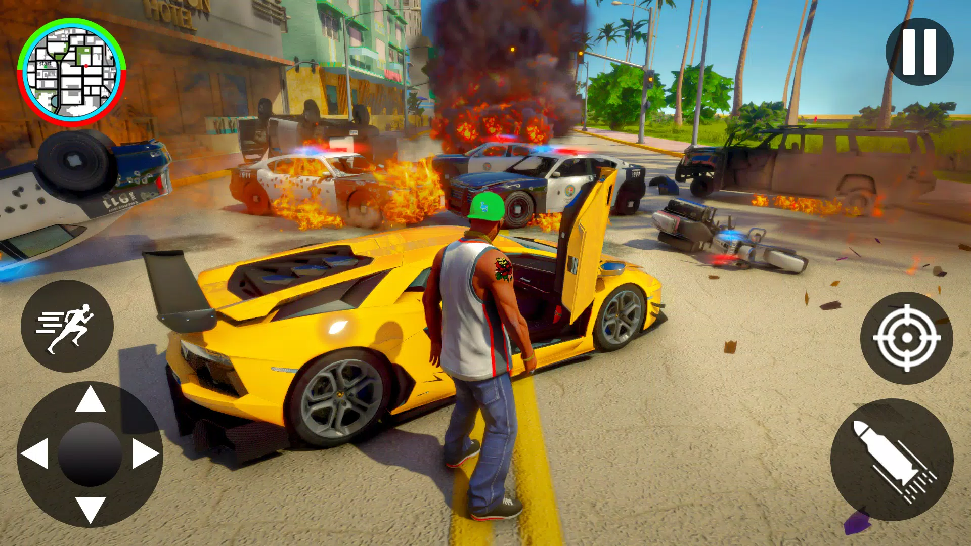 Grand Gangster Game Mafia 3D應用截圖第4張