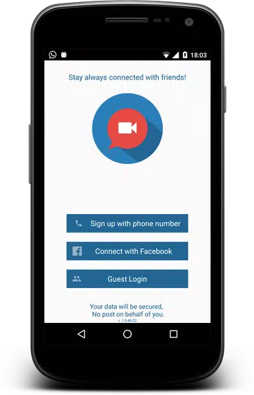 AW - video calls and chat Tangkapan skrin 1