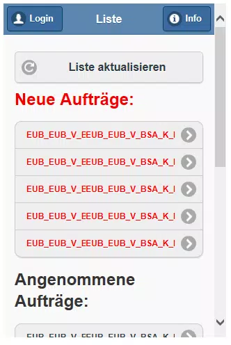 EUB.Mobile.Container Captura de tela 4