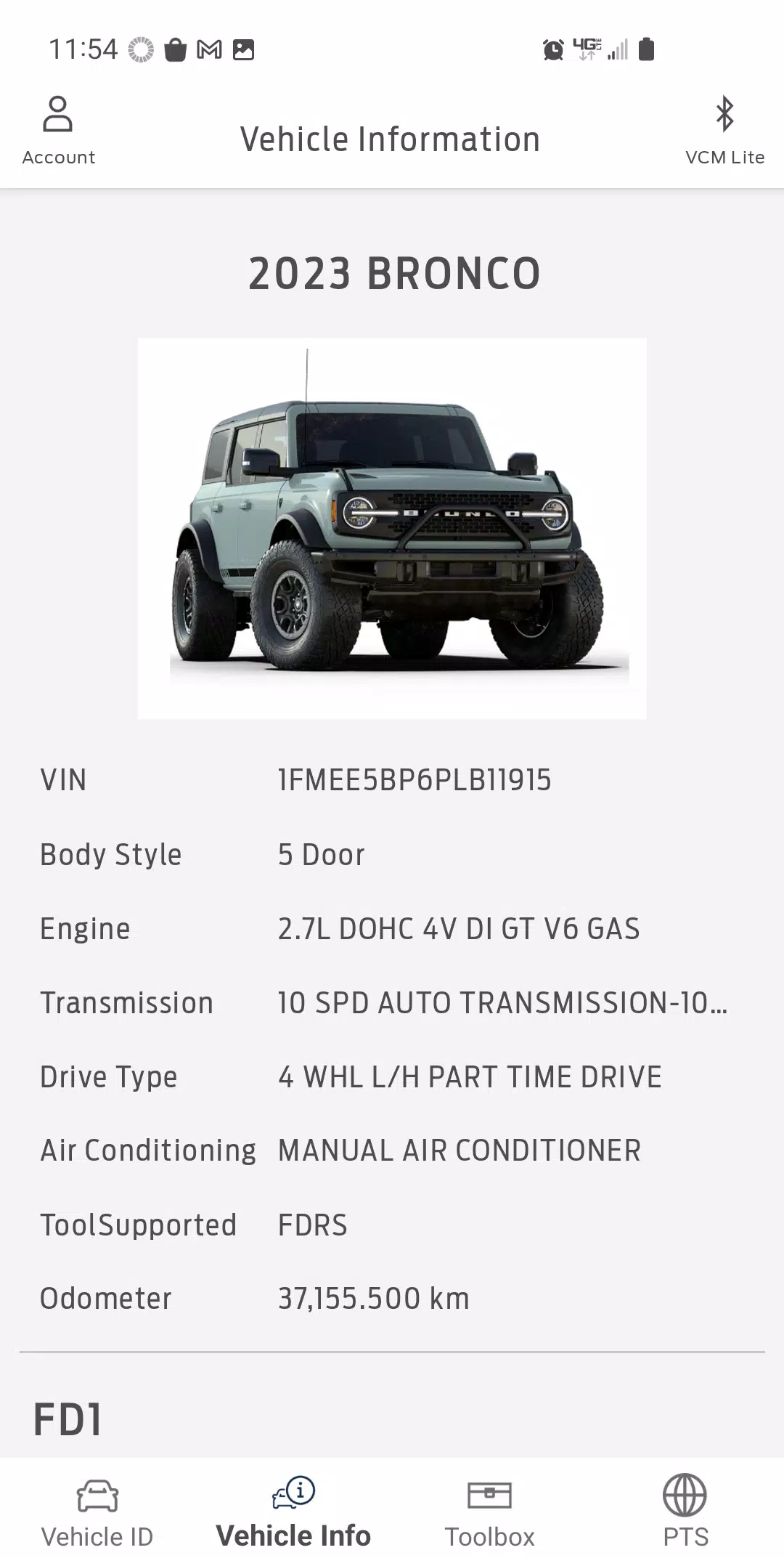 Ford DiagNow Screenshot 2