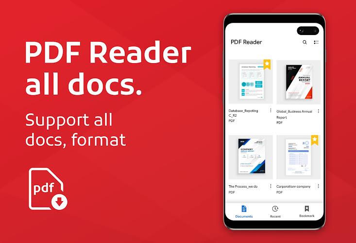 PDF Reader App : Read All PDF ဖန်သားပြင်ဓာတ်ပုံ 1
