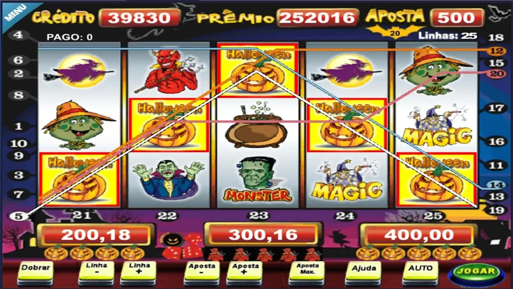Halloween Caça Niquel Slot スクリーンショット 3