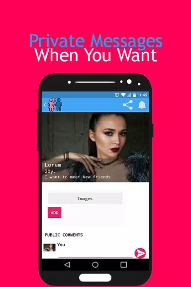 Teen Chat Room: Teen Dating App - Meet Teenagers Ekran Görüntüsü 2