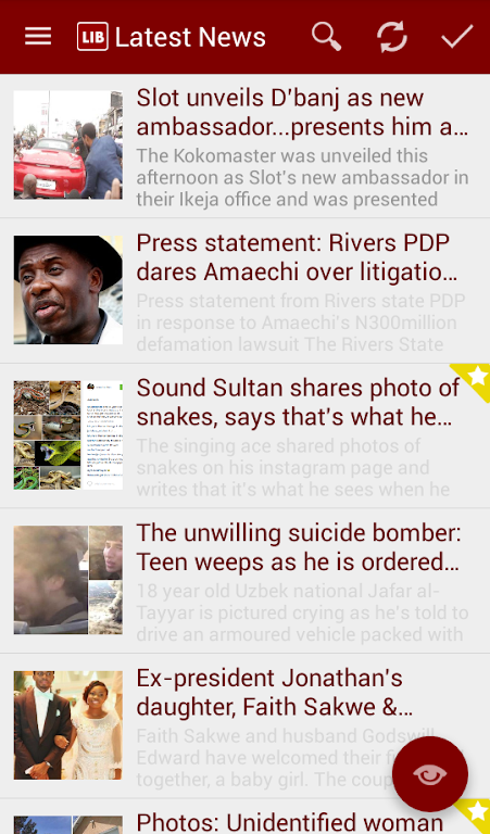 Linda Ikeji Blog Ảnh chụp màn hình 2