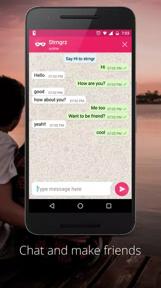 Stranger Chat - No Login Captura de pantalla 3