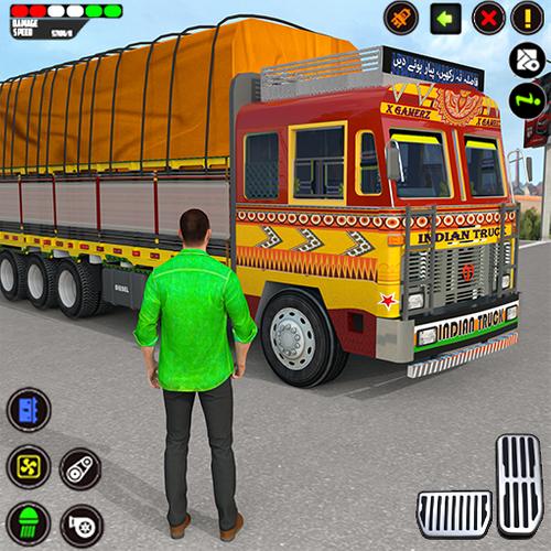 Indian Truck Drive Truck Games 스크린샷 1