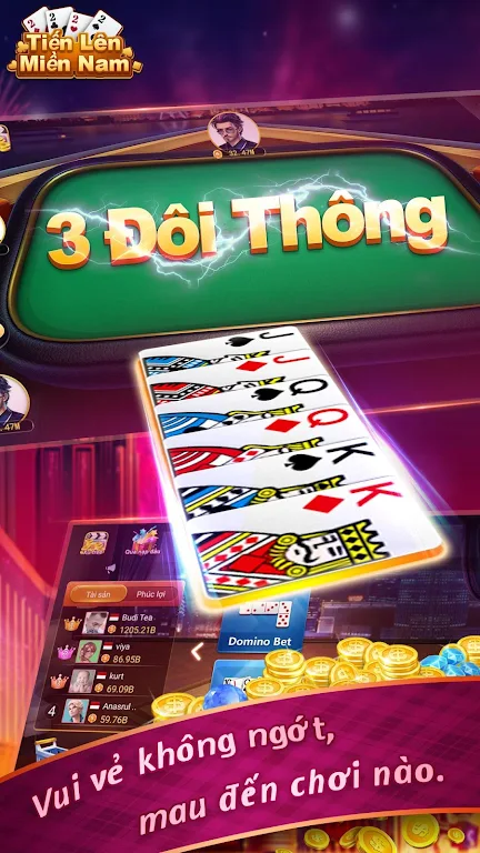 Tien Len Tiến Lên Miền Nam Online Captura de tela 1