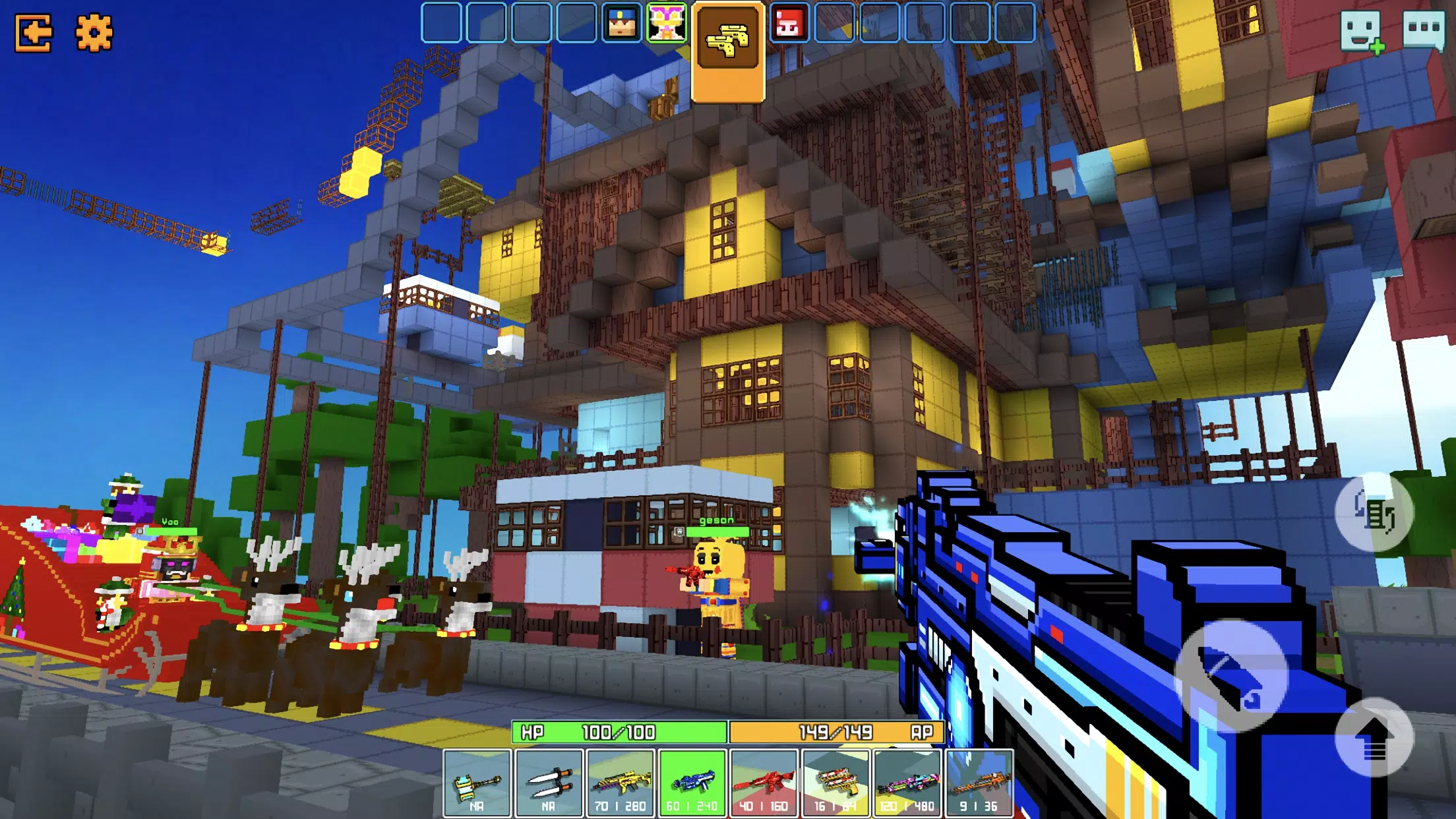 Cops N Robbers:Pixel Craft Gun Tangkapan skrin 2
