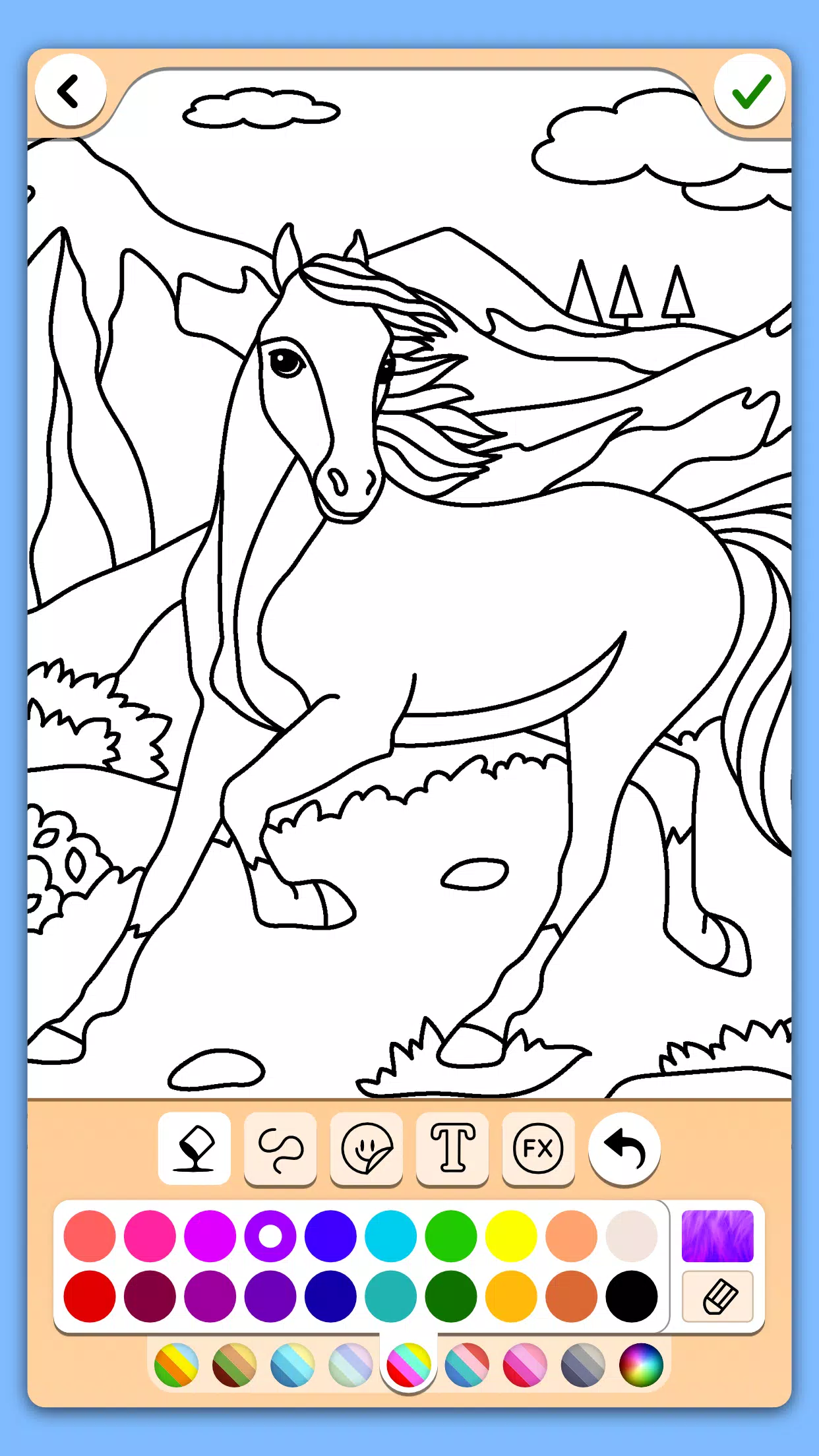 Schermata Coloring for girls and women 2