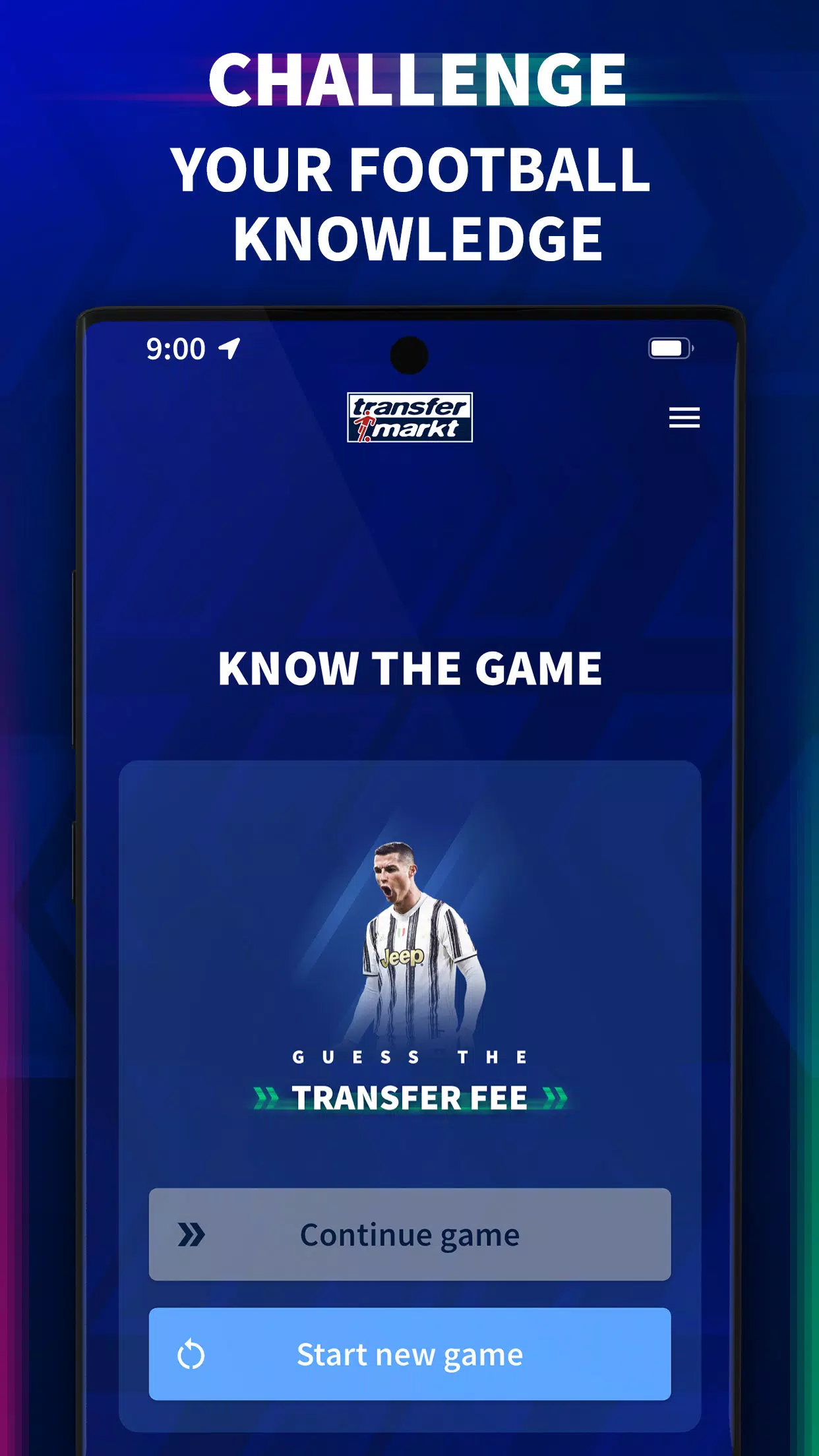Transfermarkt: Football Quiz スクリーンショット 1